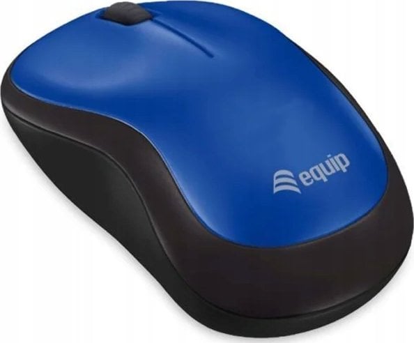 Mysz Equip Optische Maus kabellos USB Comfort R+L blau