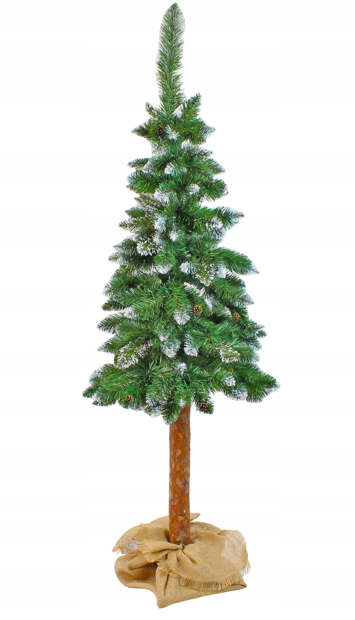 Sztuczna choinka, naturalny pień, wysokość 180 cm