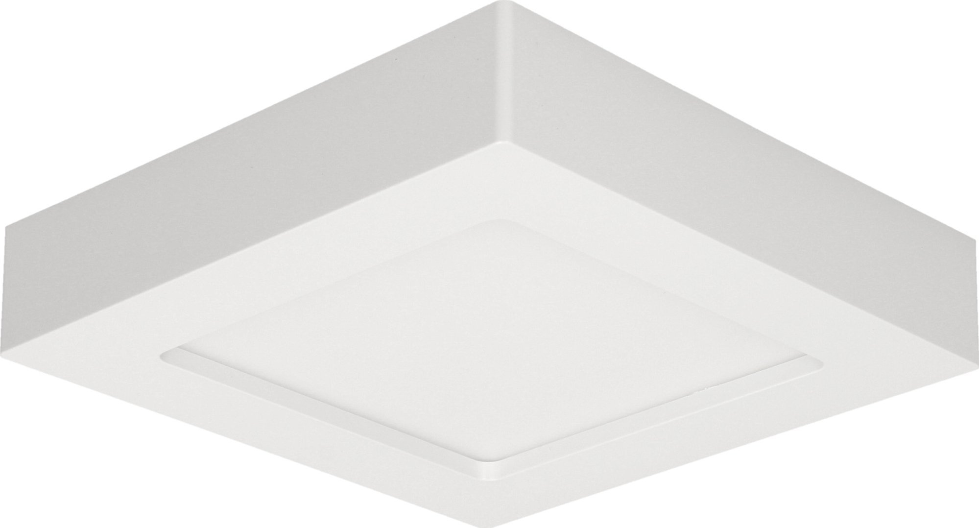 Orno LETI LED 12W, oprawa downlight, natynkowa, kwadratowa, 860lm, 4000K, biała, wbudowany zasilacz LED