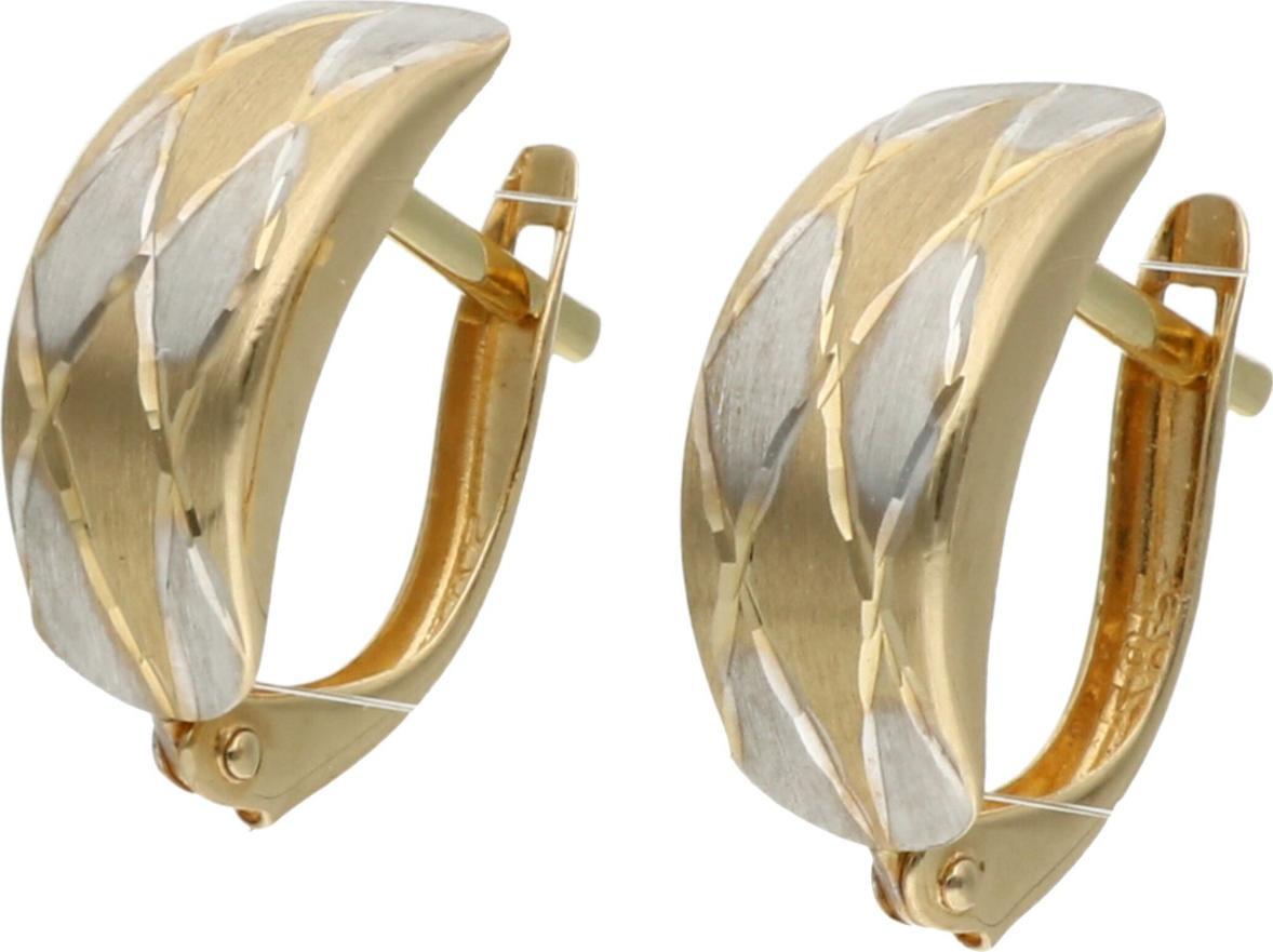 Rosanto Złote kolczyki na zapięciu angielskim 585 14k