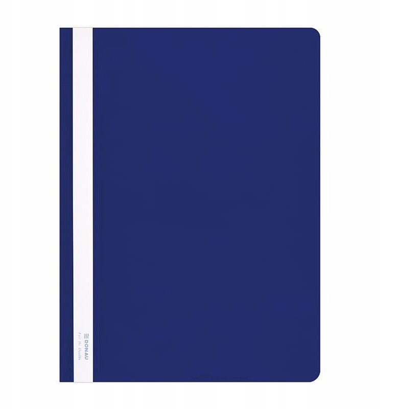 Skoroszyt DONAU, PVC, A4, twardy, 150/160mikr., ni