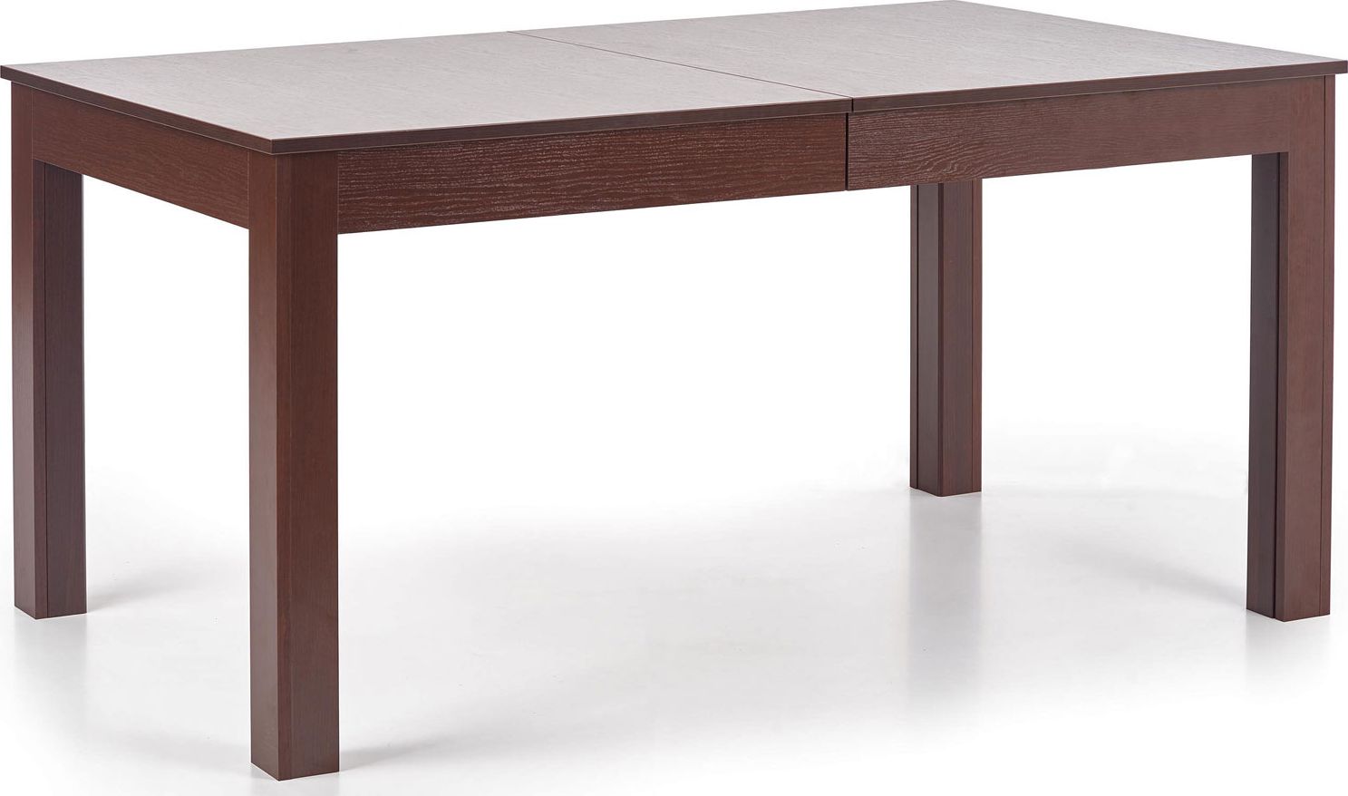 Elior Nowoczesny rozkładany stół Daniels - ciemny orzech