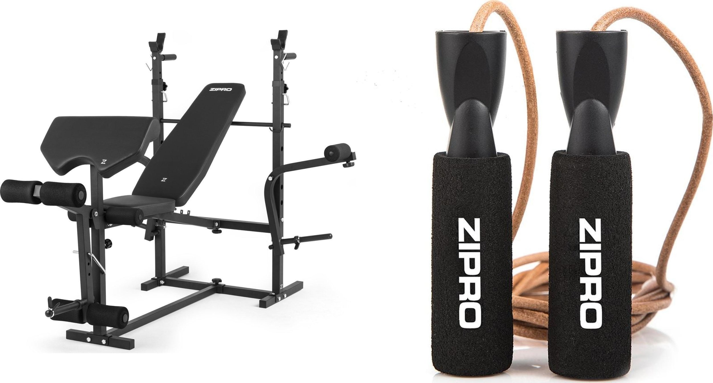 Zipro Ławka do ćwiczeń Zipro Ripped + Skakanka Zipro
