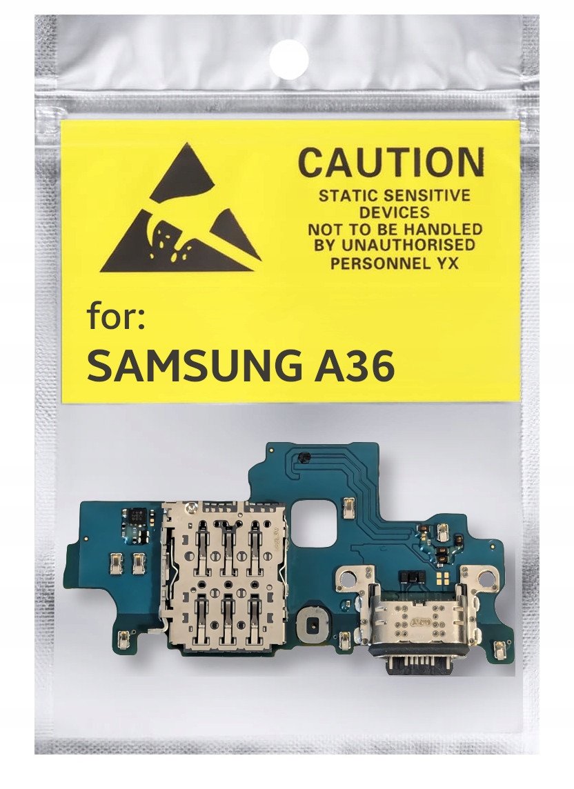 Płytka Ładowania USB do Samsung Galaxy A36 Oryginał Zila SM-A366B (5904858381159)
