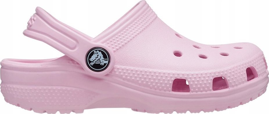 Chodaki sandały klapki dla dzieci Crocs Kids Toddler Classic Clog różowe 206990 6GD 25-26