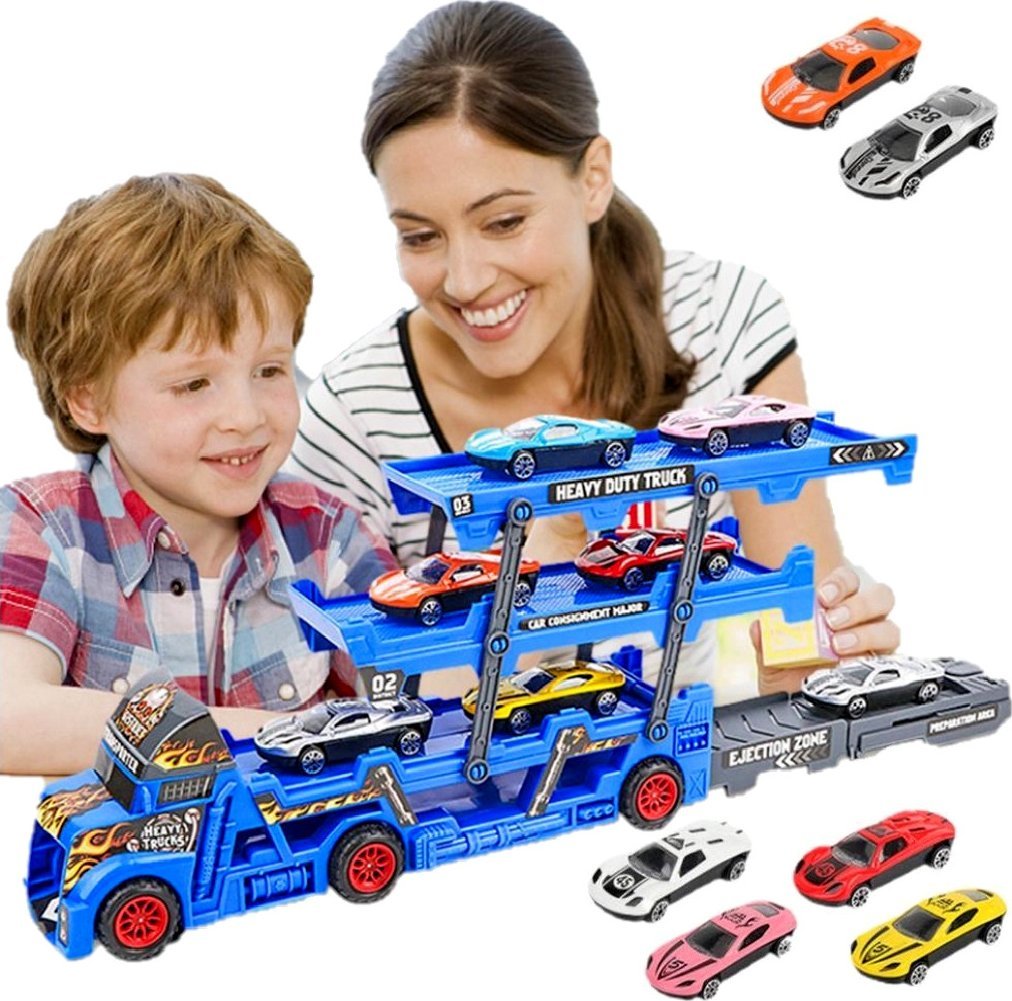 Qulki TIR laweta + 6 resoraki autka wyrzutnia ciężarówka