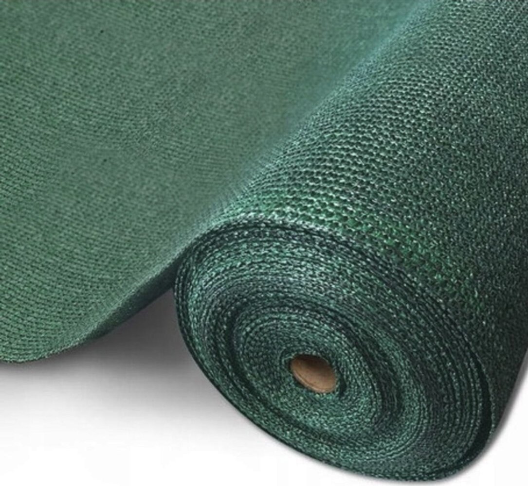 Saska Garden SIATKA CIENIUJĄCA 140G/M2 CZARNO ZIELONA ROLKA 1.5X10M SASKA GARDEN