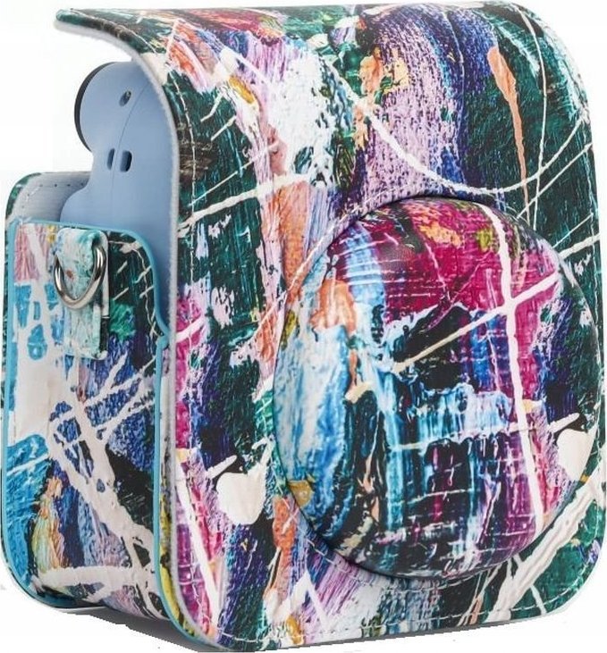 Pokrowiec LoveInstant Futerał Etui Pokrowiec Do Fujifilm Instax Mini 12 / plamisty Obraz
