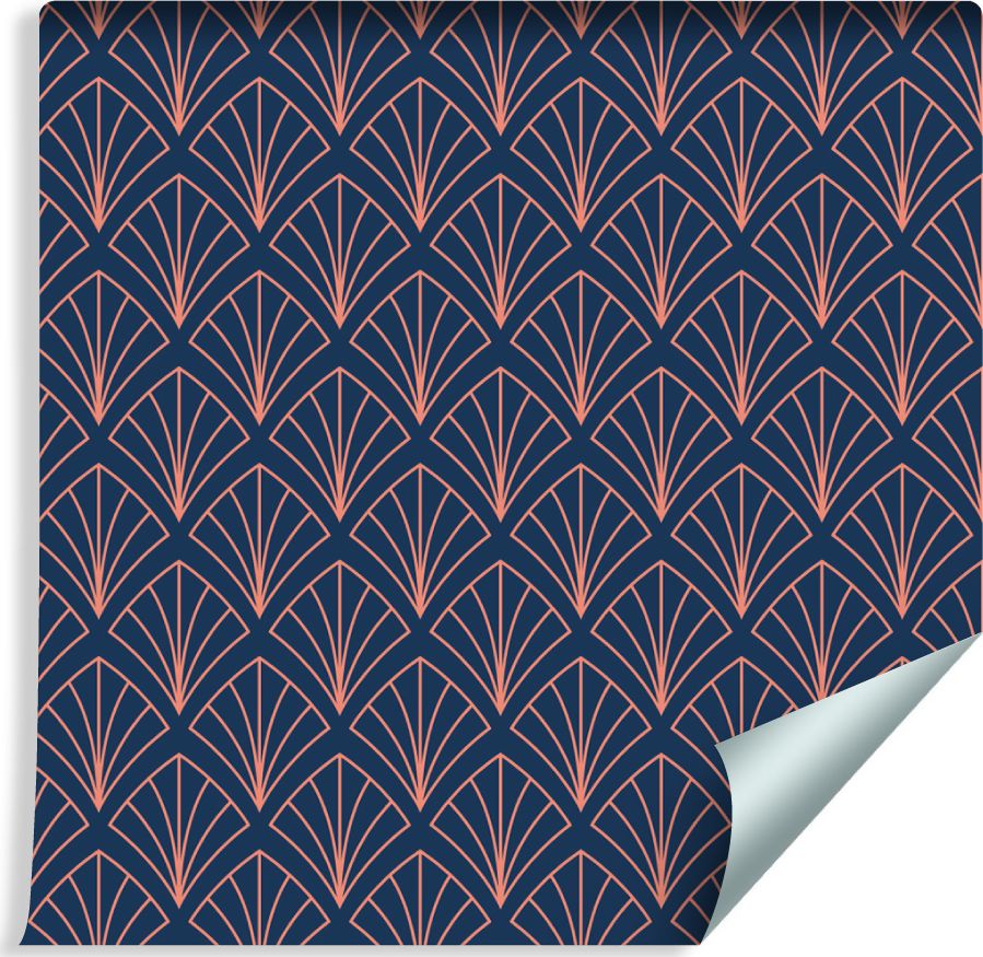 Muralo Tapeta GEOMETRYCZNA w Stylu Art Deco