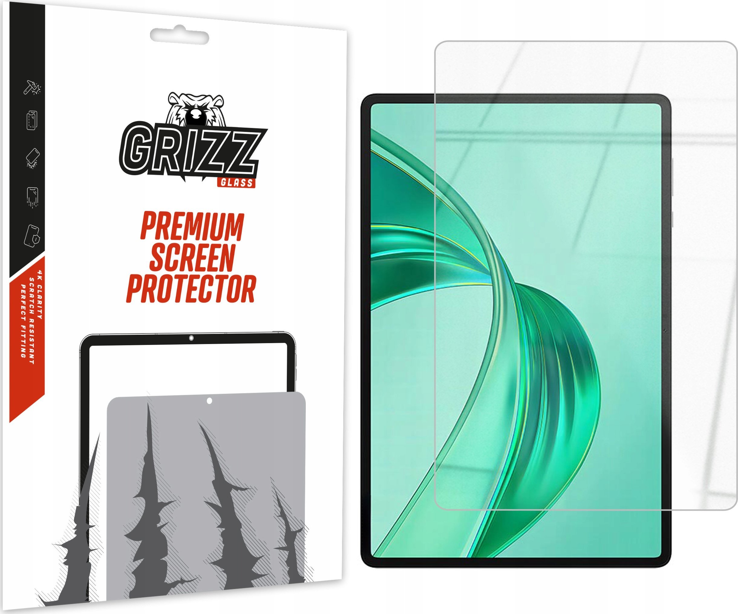 GrizzGlass Szkło hybrydowe GrizzGlass HybridGlass do Honor Pad X8a