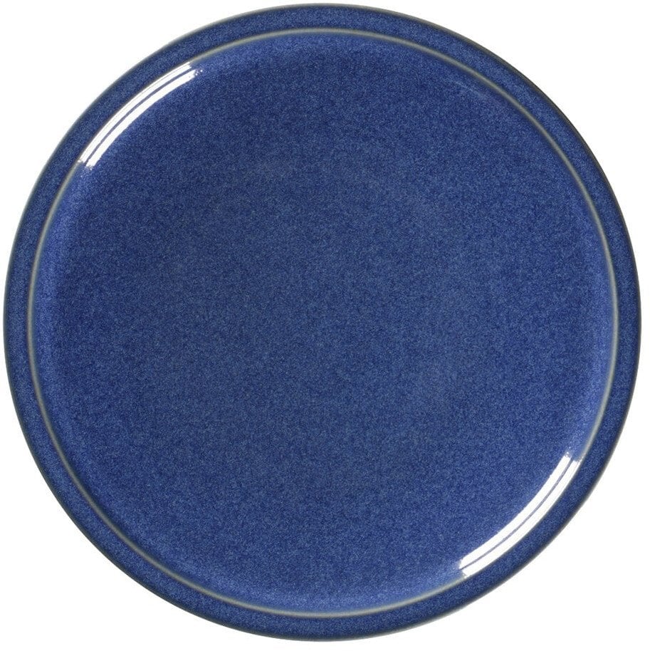 STONE Talerz płaski 16 cm kobaltowy