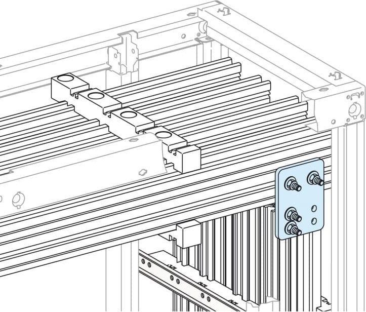 Schneider Electric Łącznik pionowy krótki LINERGY EV 2500A LVS04604