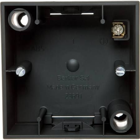 Hager Puszka natynkowa pojedyncza antracyt mat (10419949)