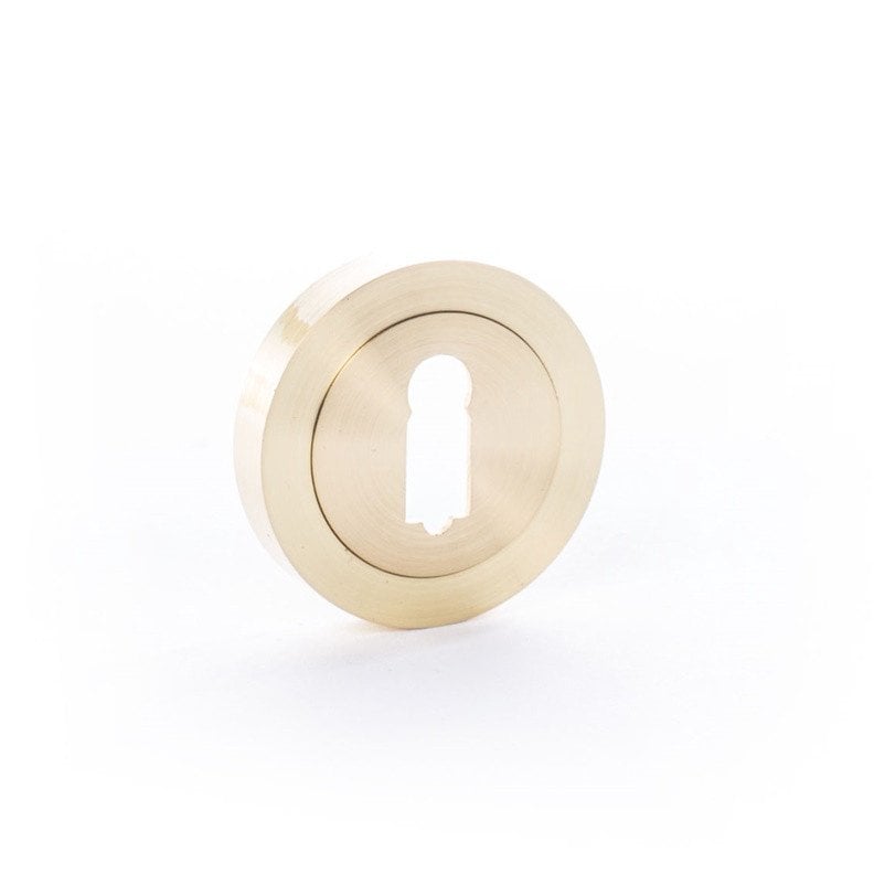 KEY ESCUTCHEON A01 MAT BRASS