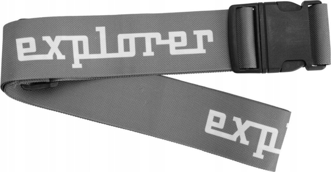 ProWorld UNIWERSALNY PAS ZABEZPIECZAJĄCY DO WALIZKI SPINAJĄCY 180x5CM PROWORLD SZARY