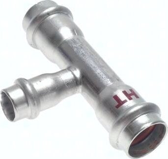 SANHA Trójnik redukcyjny SANHA-NIROSAN-Stahl szlachetna d22x15x22SANHA