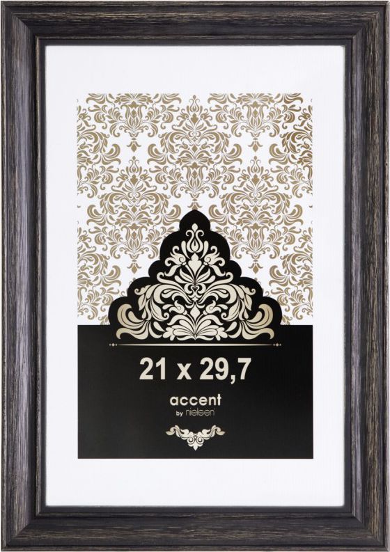 Ramka Nielsen Design Accent Vintage 21x29.7 Czarna (3221103)