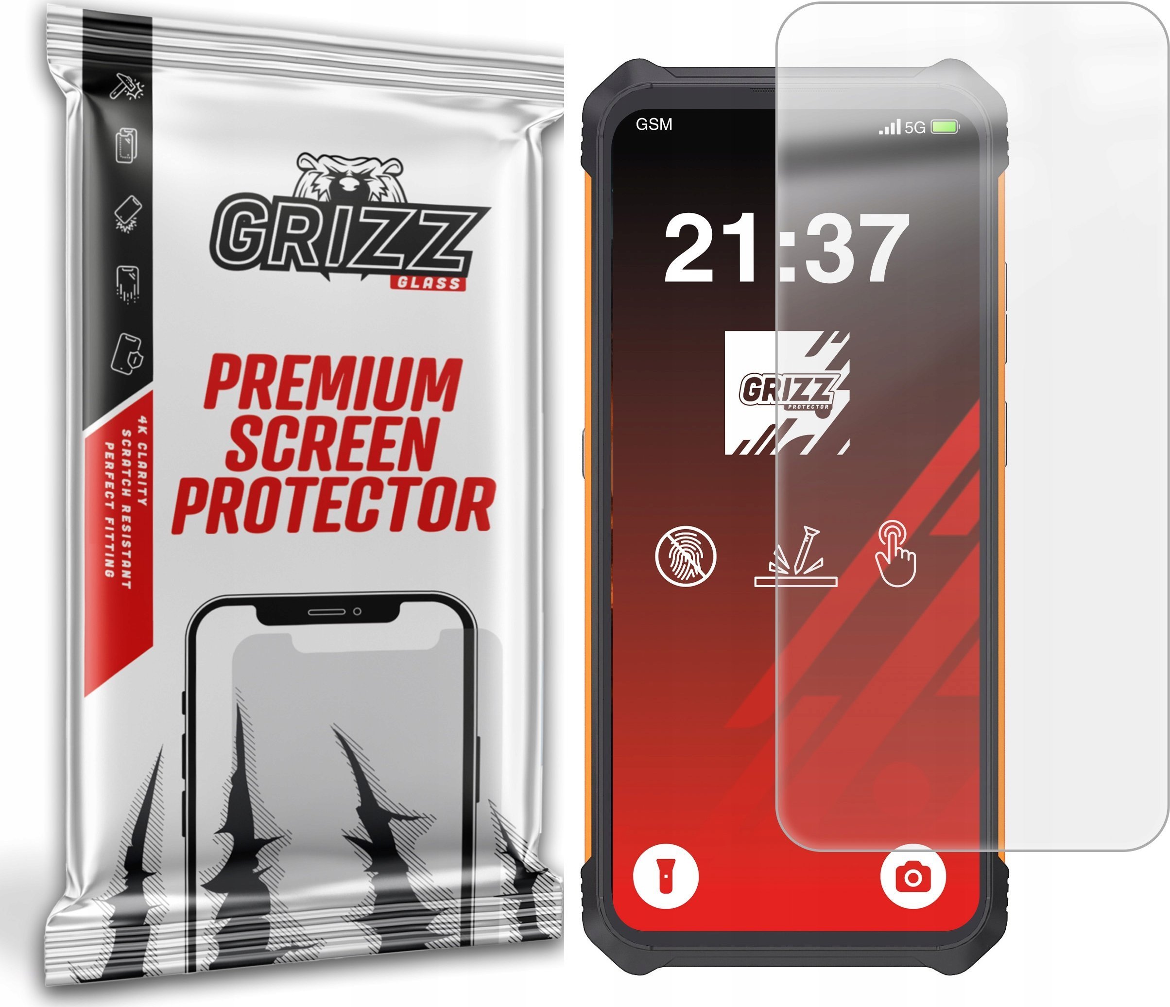 Folia matowa GrizzGlass PaperScreen do Cubot KingKong ES