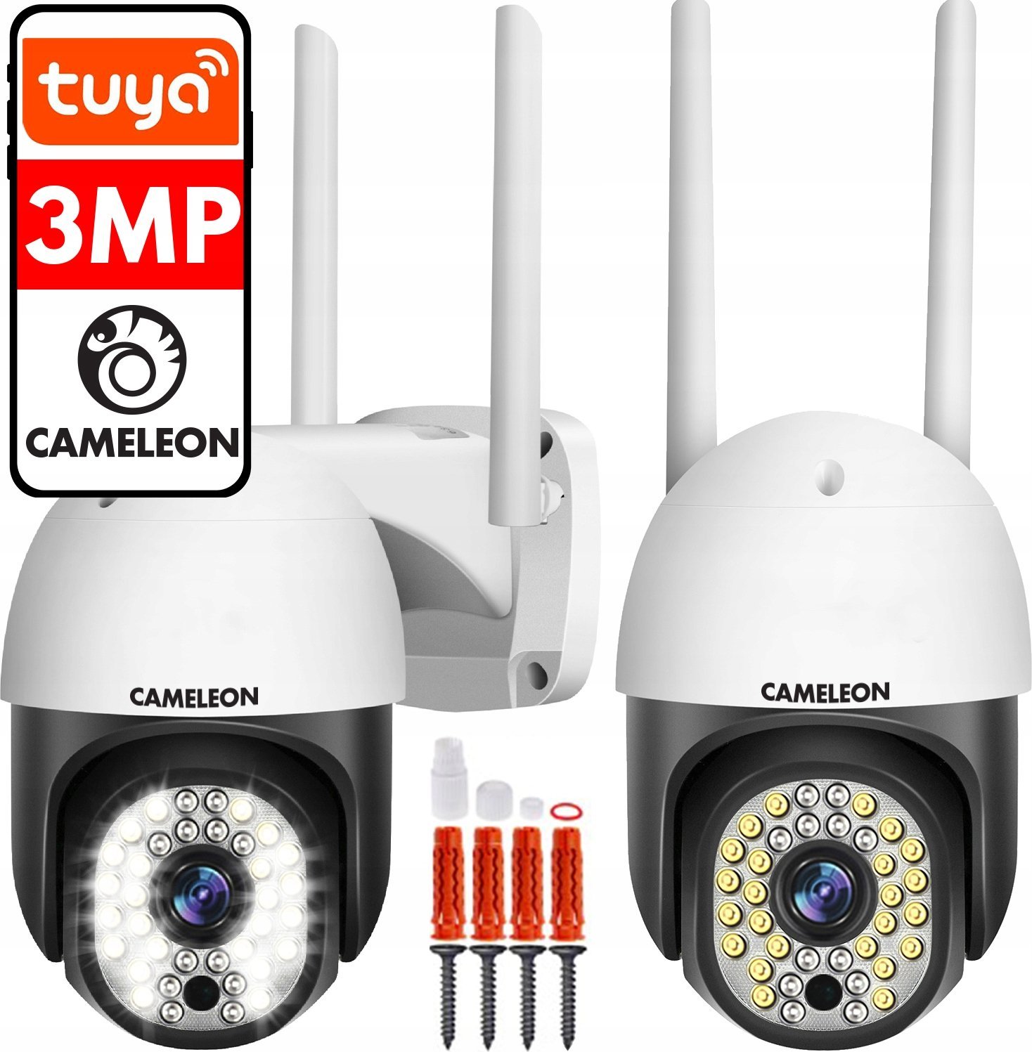 KAMERA MONITORUJĄCA BIAŁA 3MPX ABQ-A7