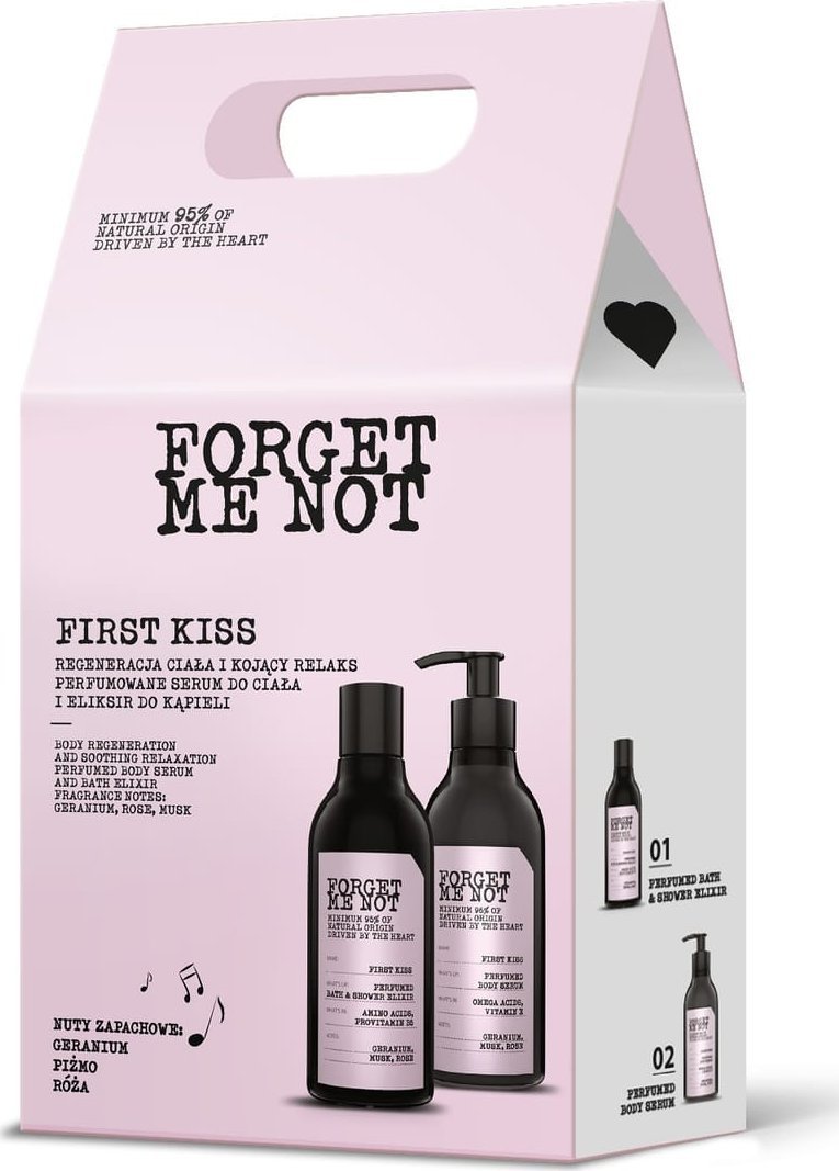 Farmona FARMONA Zestaw prezentowy Forget Me Not (Eliksir do kąpieli 400 ml + Serum do ciała 300 ml)