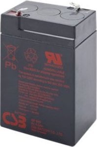 CSB Battery Battery 6V 4.5Ah F1 Pb | GP645