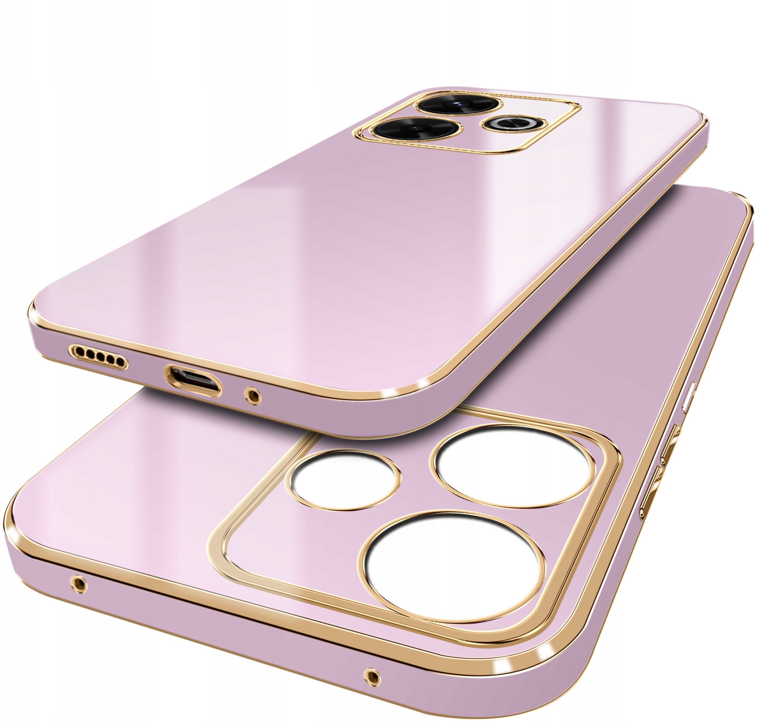 Etui do Xiaomi Redmi 13 4G | SILIKONOWE ELEGANCKIE SLIM + Szkło 9H