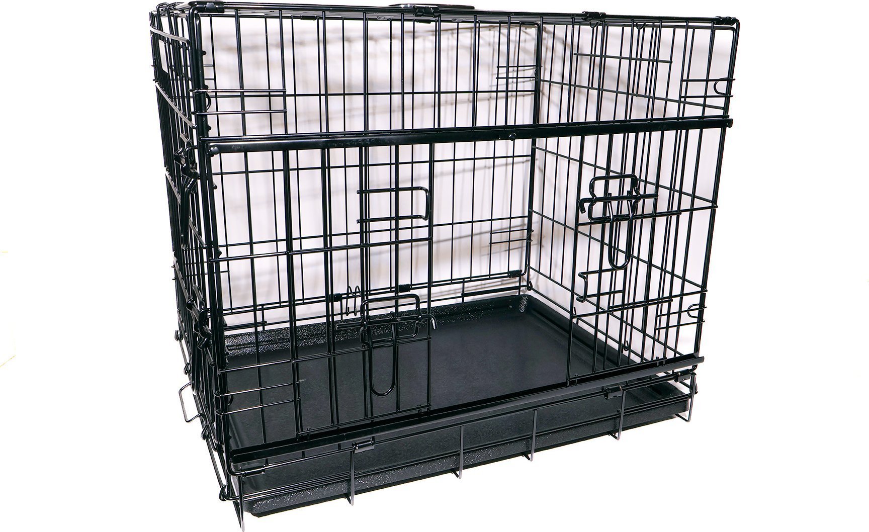Active Canis Premium Dubbeldoor Cage 91*61*67