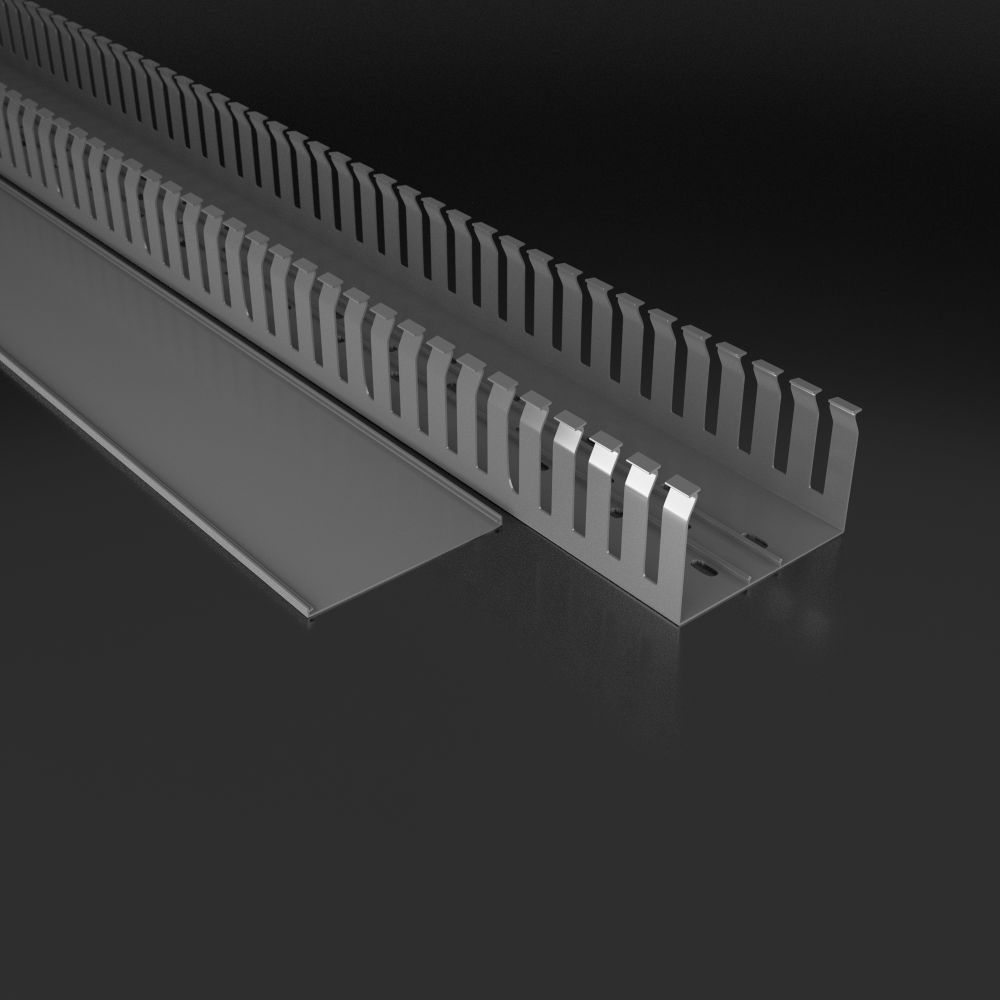 EM Group Korytko grzebieniowe 100x60 Kanał kablowy z pokrywą 1m 4/6/ 0586