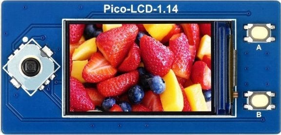 Waveshare Wyświetlacz LCD IPS 1,14'' 240x135px - SPI - do Raspberry Pi Pico - Waveshare 19340}