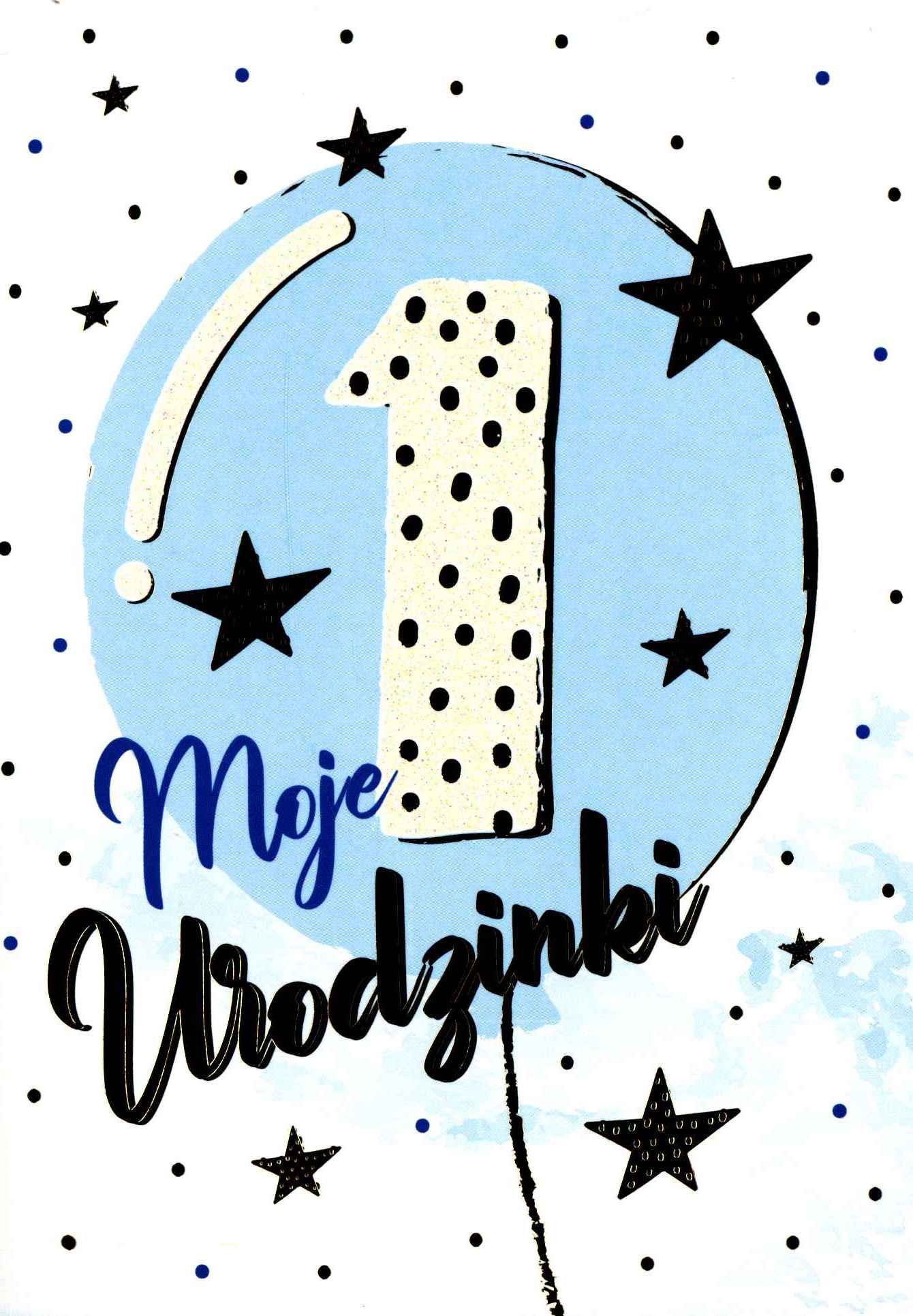 PASSION CARDS Karnet roczek niebieski PR