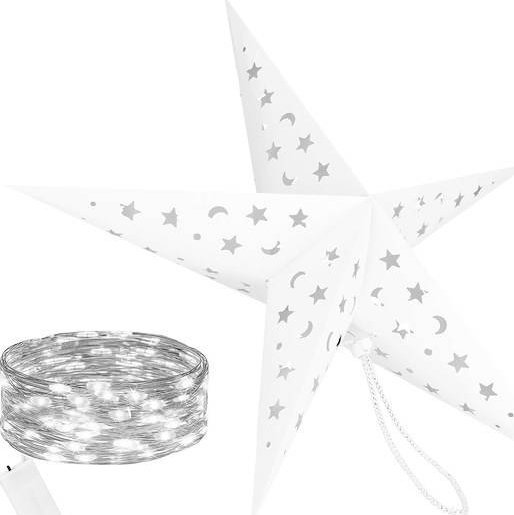 Lampki choinkowe Springos 1 LED białe zimne