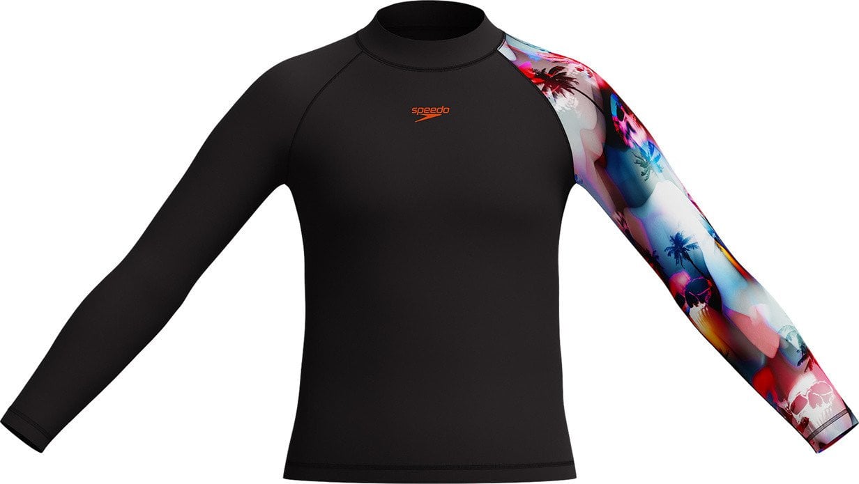 Dziecięca Koszulka Z Długim Rękawem Prnt Ls Rash Top Jm rozmiar 7-8