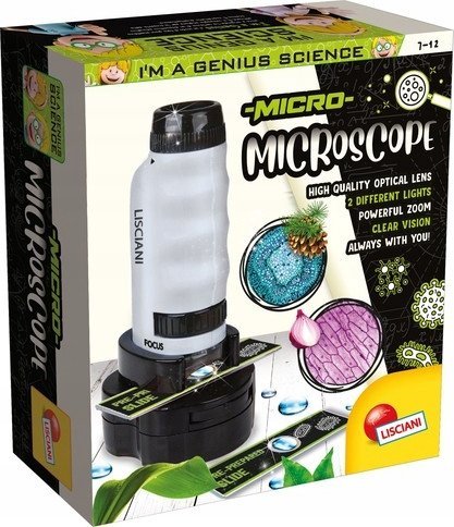 Lisciani LISCIANI I"M A GENIUS MAŁY MIKROSKOP.