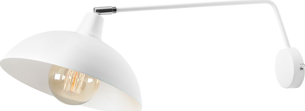 Kinkiet Aldex Kinkiet biały Aldex ESPACE na wysięgniku 1036C