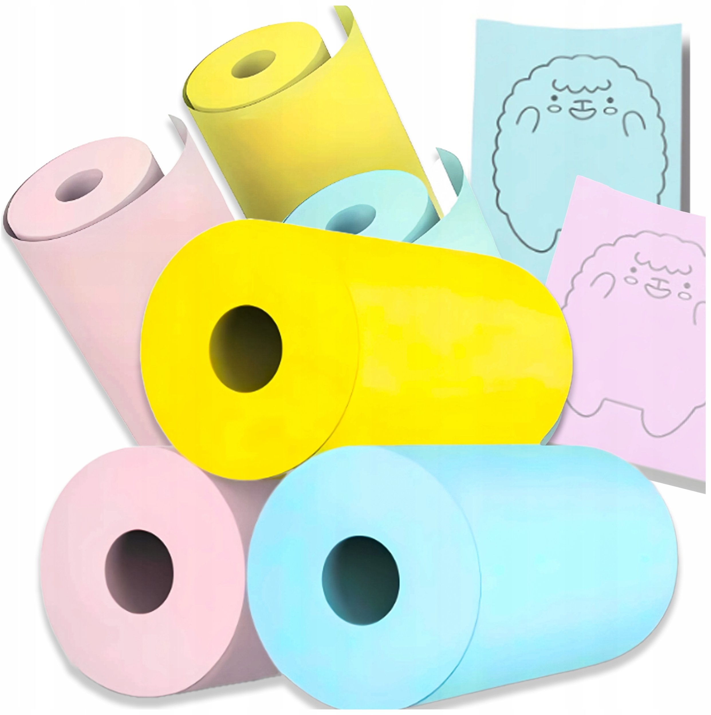 Hitbaits Zestaw 3 rolek do kolorowego drukowania KANZA