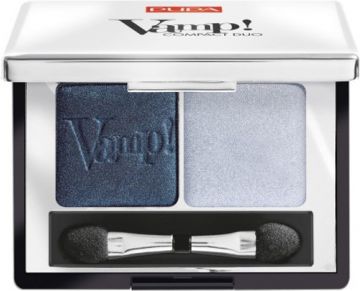 Pupa Vamp! Compact Duo Eyeshadow Podwójne cienie do powiek 012 Magnetic Blue 2,2g
