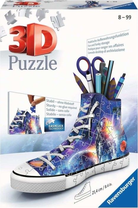 Ravensburger Puzzle 3D 108 Trampek Astronauta