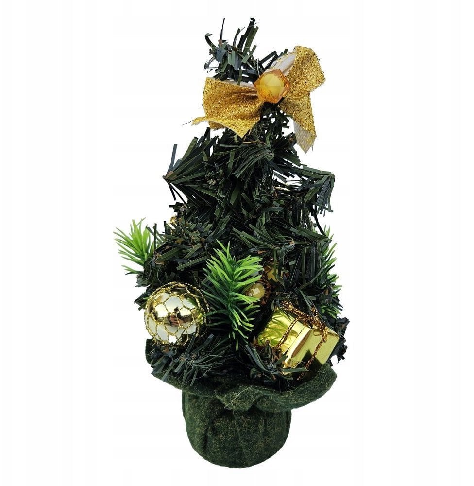 Choinka ozdobna na biurko 20 cm RC-K-505 zielona