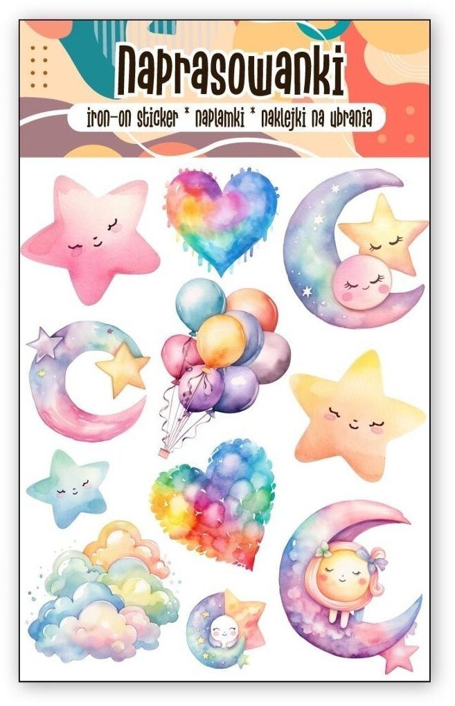 Naprasowanki Termo Naklejki na Ubrania Marzenia