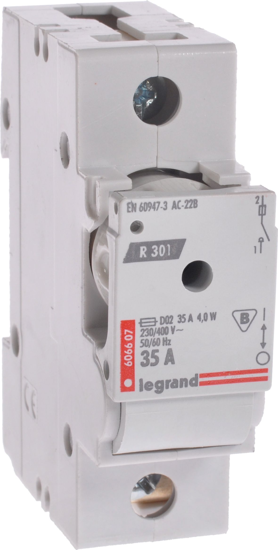 Legrand Rozłącznik bezpiecznikowy R 301 35A 1P - 606607
