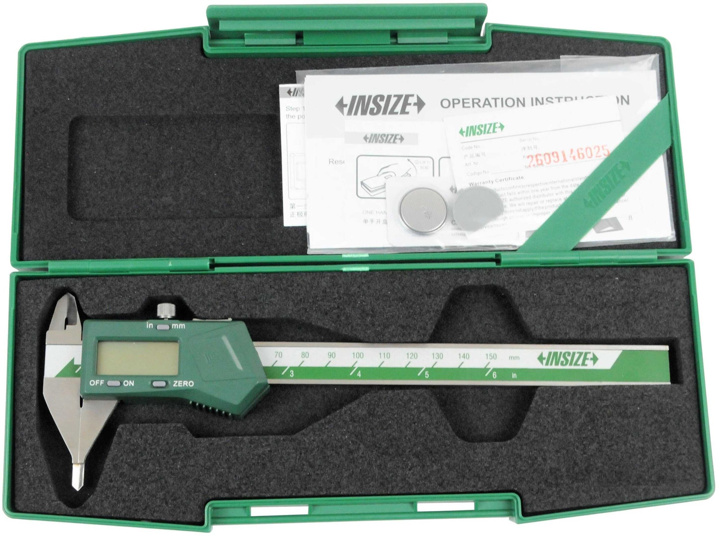 Insize SUWMIARKA SPEC. 150 CYFR. 6 DO POMIARU CIENKICH SZCZELIN