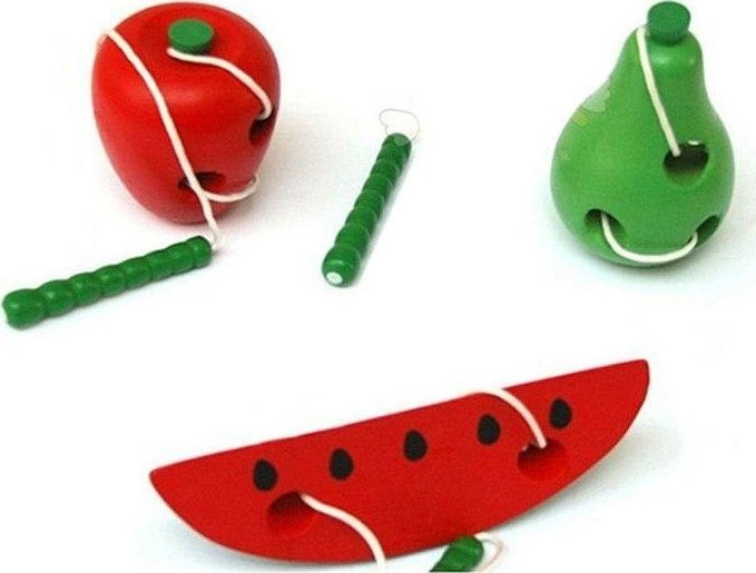 Przeplatanka drewniana Owoce MIX