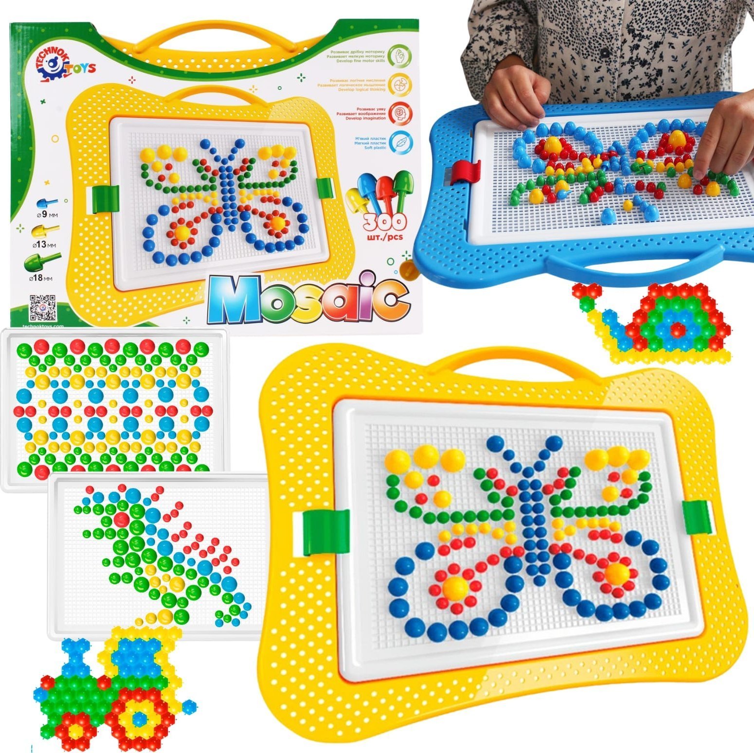 Technok Zabawka dla dzieci Mozaika 7 2100 TechnoK p9