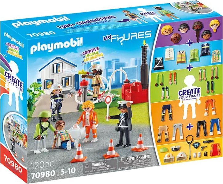 Playmobil PLAYMOBIL 70980 My Figures: Rescue Mission, construction toy