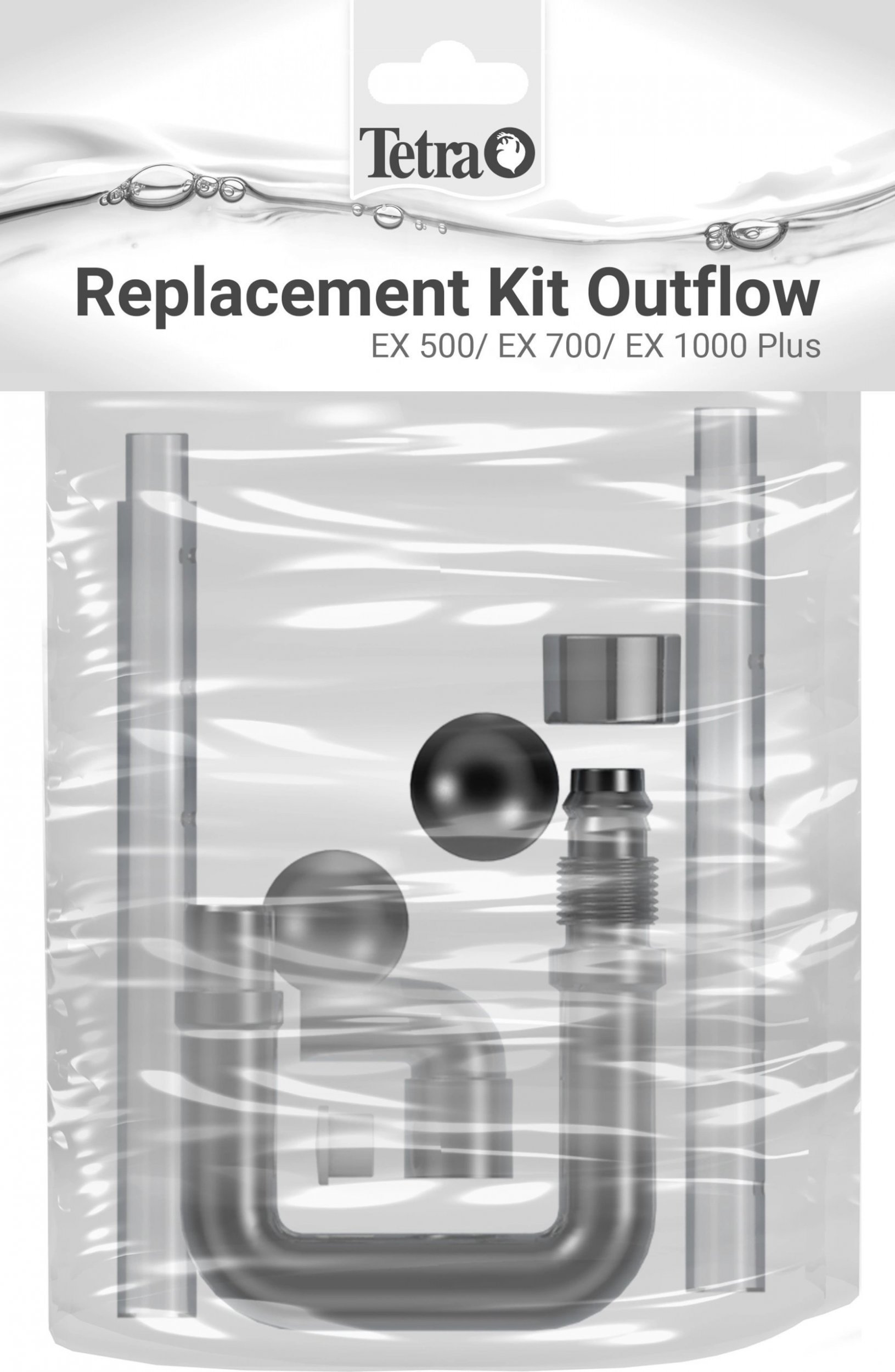 Tetra TETRA Zestaw rurek do wylewania wody EX500/700/1000