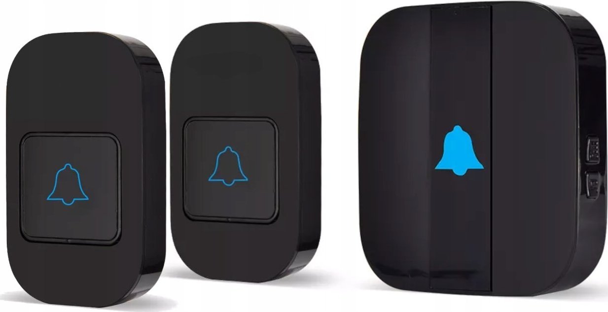 Spreest Dzwonek bezprzewodowy do drzwi + 2x nadajnik 300m