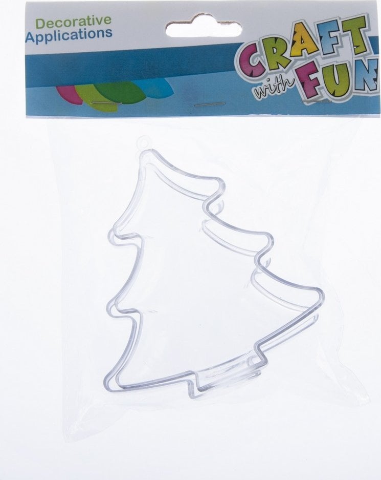 Craft with Fun OZDOBA BN PLAST CHOINKA 10CM 1SZT CF PBH 12/192