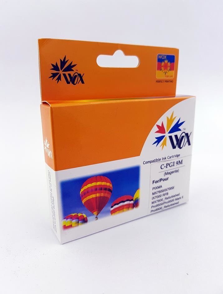 Tusz THI Zgodny Tusz Magenta do Canon iX7000 MX-7600 Pro9500 / PGI 9M / Czerwony / 15 ml / zamiennik z chipem uniwersalny