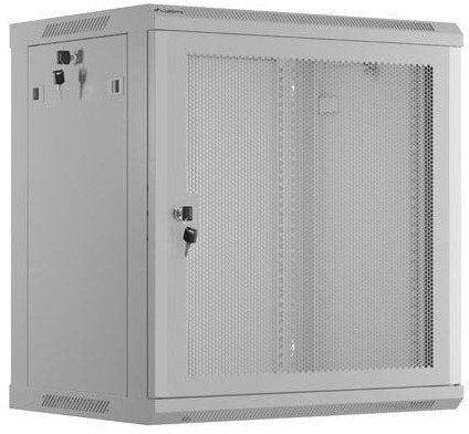 Lanberg szafa rack wisząca 19" 12U 600X450 szara drzwi perforowane