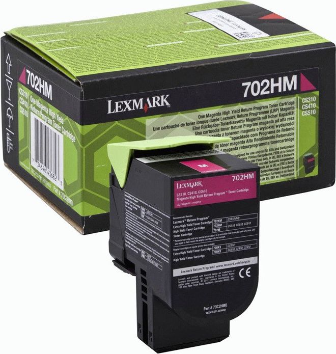 Toner Lexmark 70C2HM0 Magenta Oryginał (70C2HM0)
